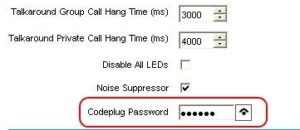 Motorola Password Protection